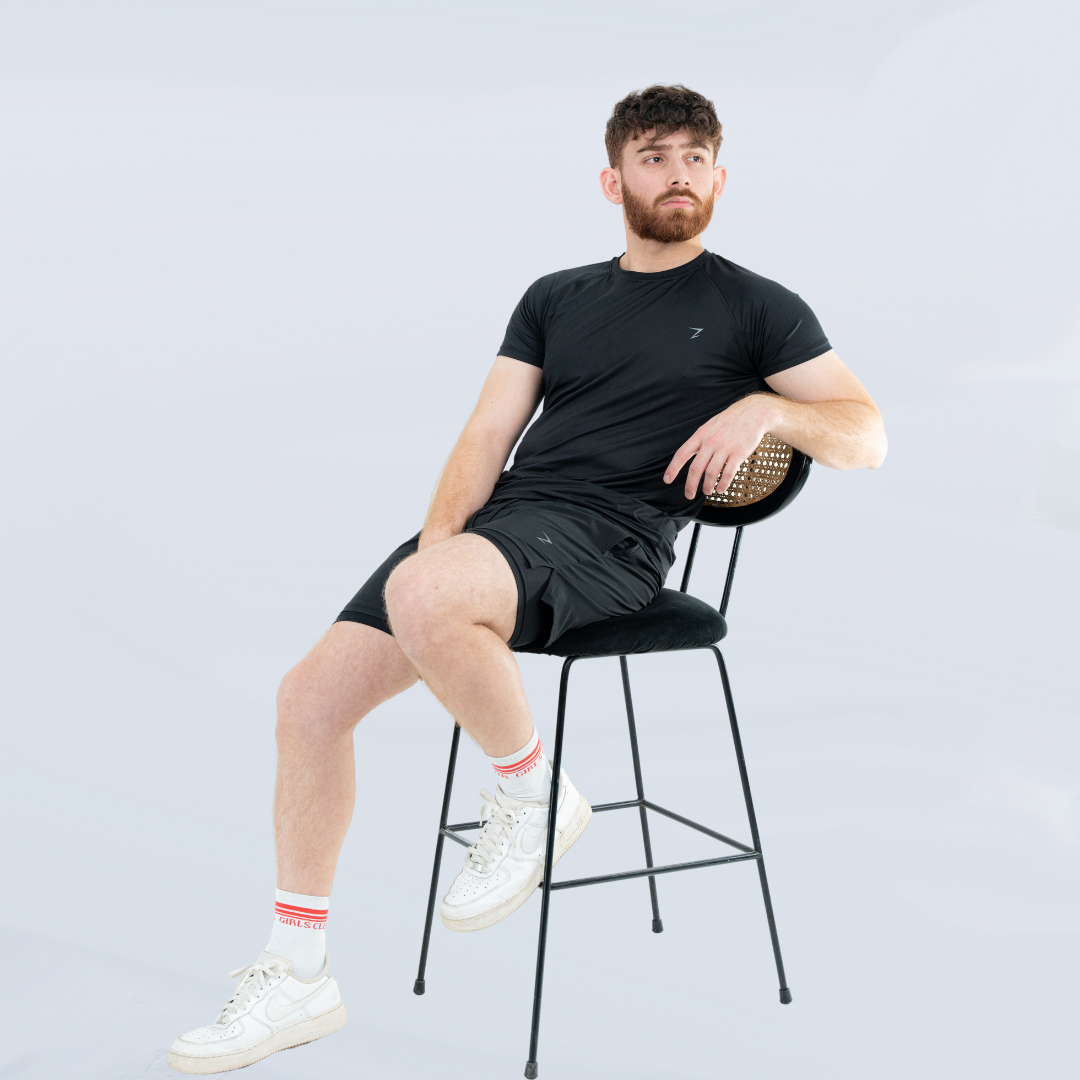 ACTIVE TEE - BLACK