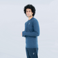 FULL SELEEVE TEE - BLUE