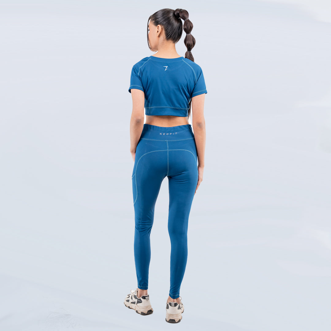 DRICORE CROP SET - BLUE