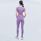 DRICORE CROP SET - PLUM