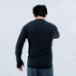 FULL SELEEVE TEE - BLACK